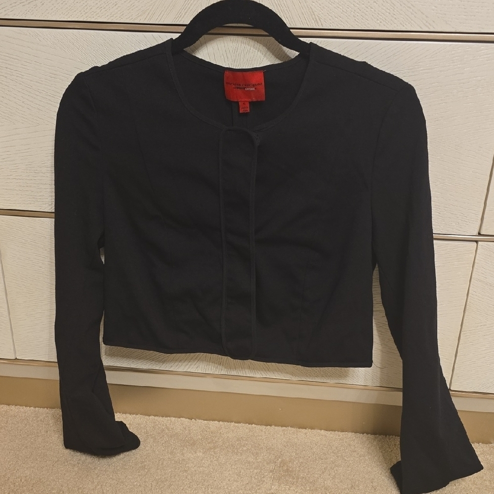 Narciso Rodriguez Black Button Down Torerita